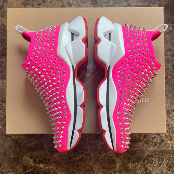 Christian Louboutin Donna Sock Spike Sneakers - Picture 5 of 10